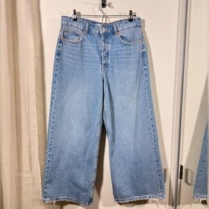 Zara wide leg jeans